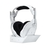 Logitech, Astro A50 X LIGHTSPEED Wireless Gaming Headset + Base Station, PRO-G GRAPHENE, PLAYSYNC, Xbox Series X|S + PS5 + PC/mac - White